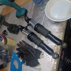 Air Shocks For Motorcycle. 