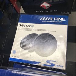 Alpine S-w12d4 On Sale Today For 139.99