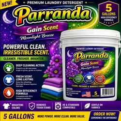 Parranda Premium Laundry Detergent and Softener