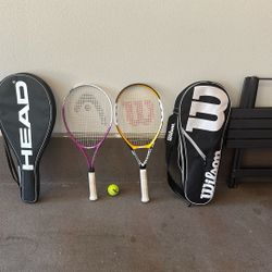 Tennis Rackets (His & Hers)