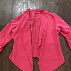 Womans Hot Pink Jacket Size XL By Michel #10
