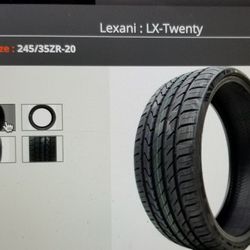 Lexani LX Twenty 245/35ZR/20