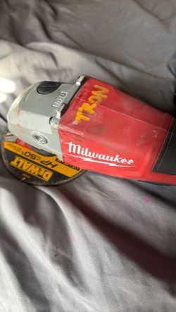 Milwaukee Grinder/ M18 6.0 High output battery