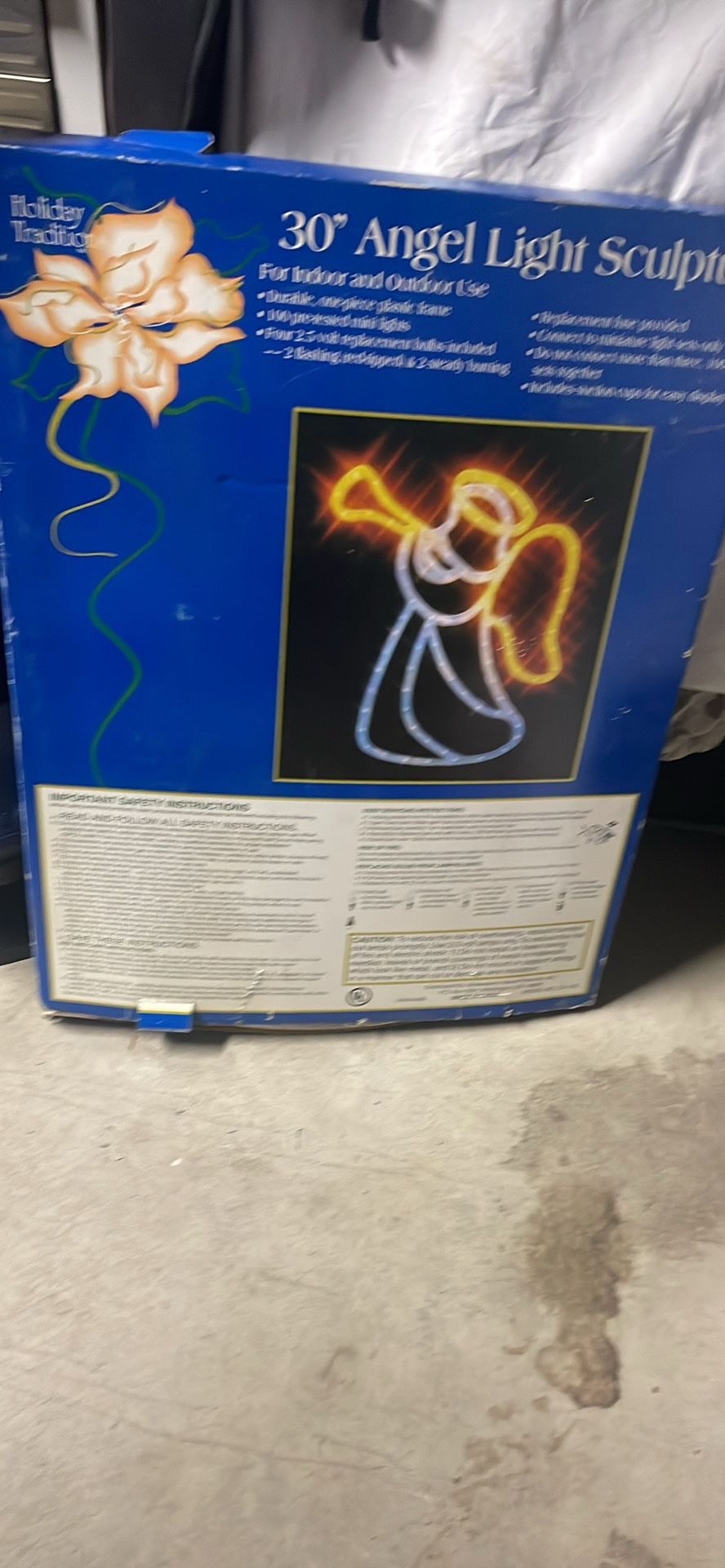 30 Inches Angel Light Sculpture