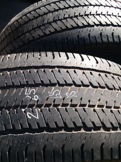 265 65 18 two Bridgestone tires $20 each