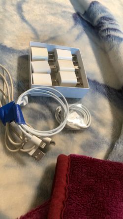 Apple Charger S New and Old 