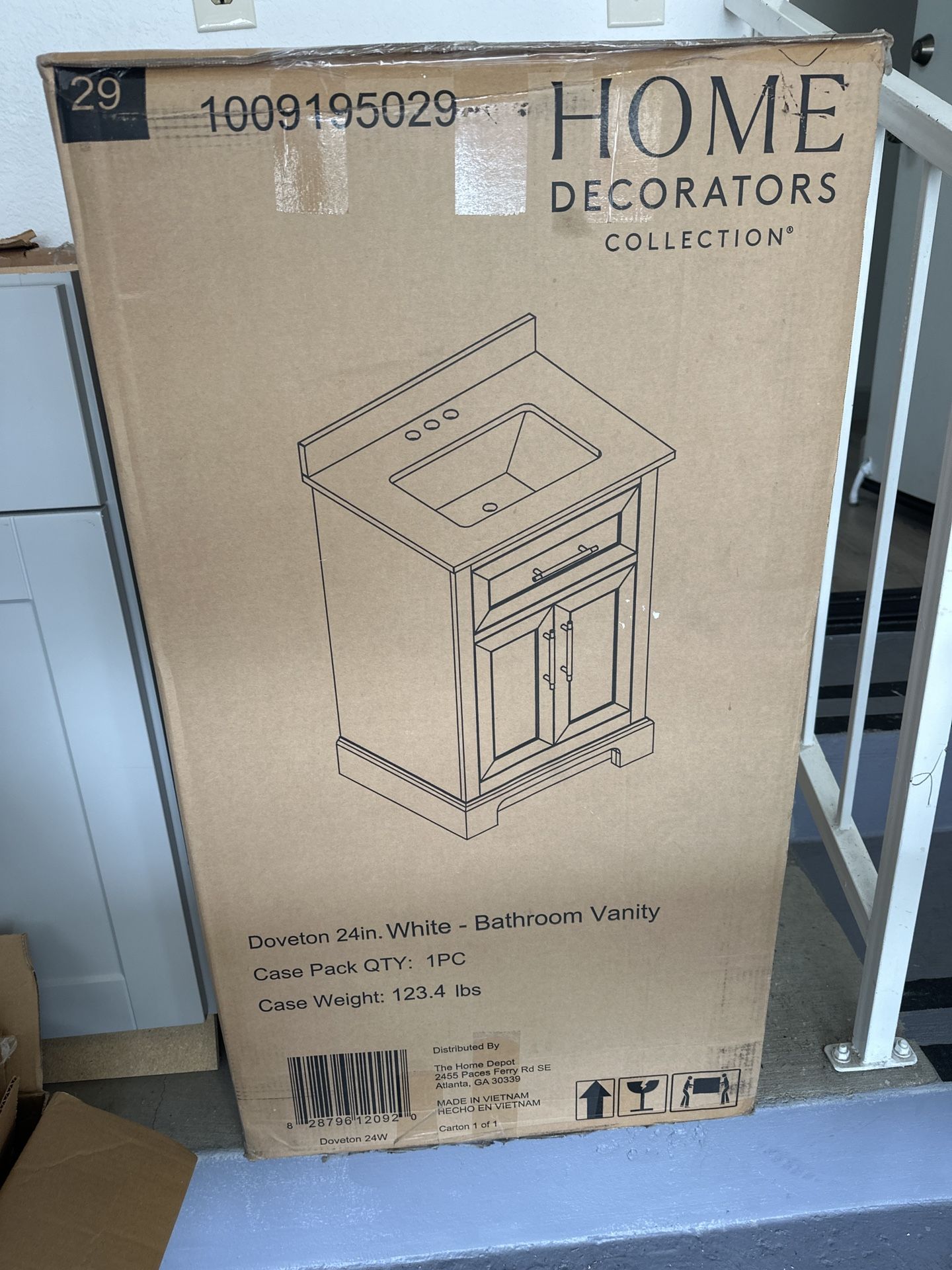 Home Decorators 24 In Bathroom Vanity - NEW IN BOX