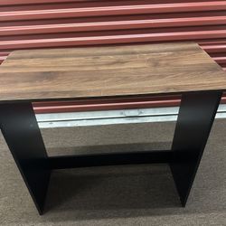 STUDY TABLE DESK BLACK WALNUT BROWN 