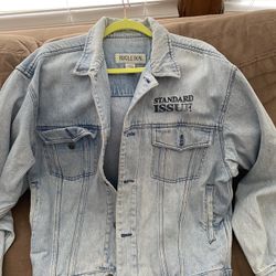 Jean Jacket, Large Bugle Boy, Firefighter, Standard Issue