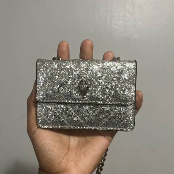 Silver Kurt Geiger Bag