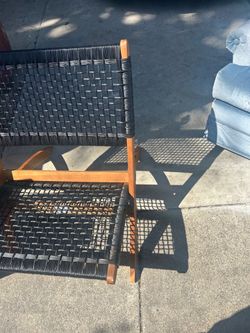Brown wooden chair