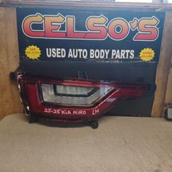 23 25 Kia Niro LH Rear Bumper Reflector Light LED OEM. 
