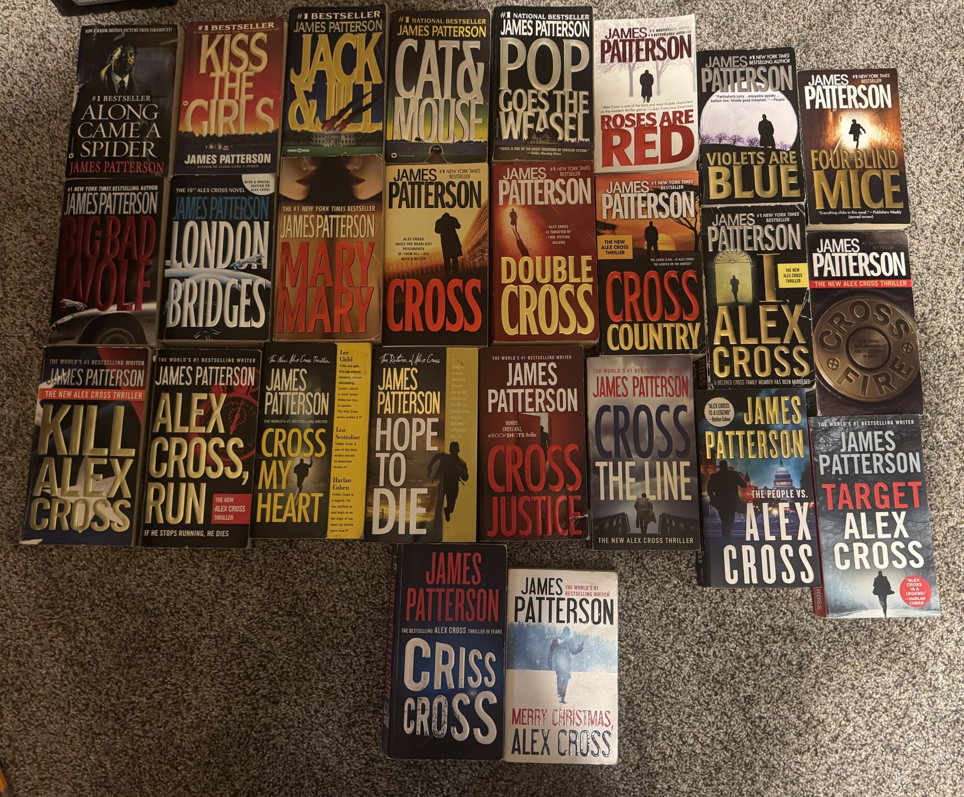 26 Alex Cross Books
