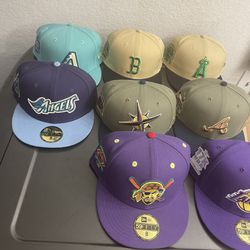 All Size 8 Brand New Fitted Caps 