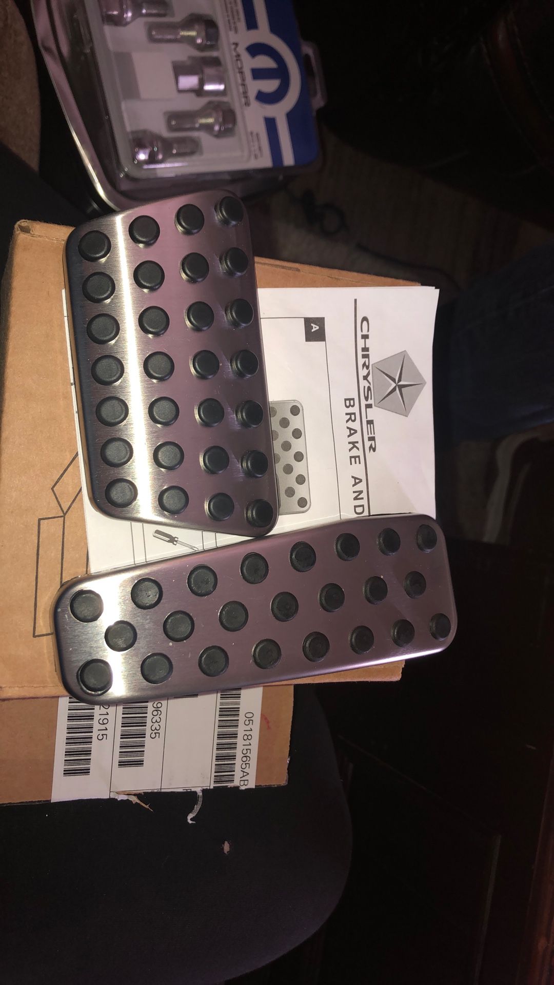 Brake Pedal Gas Pedal
