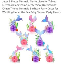 Mermaid Centerpieces For Tables