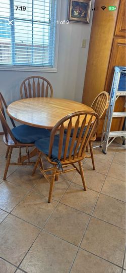Table and chairs for $100