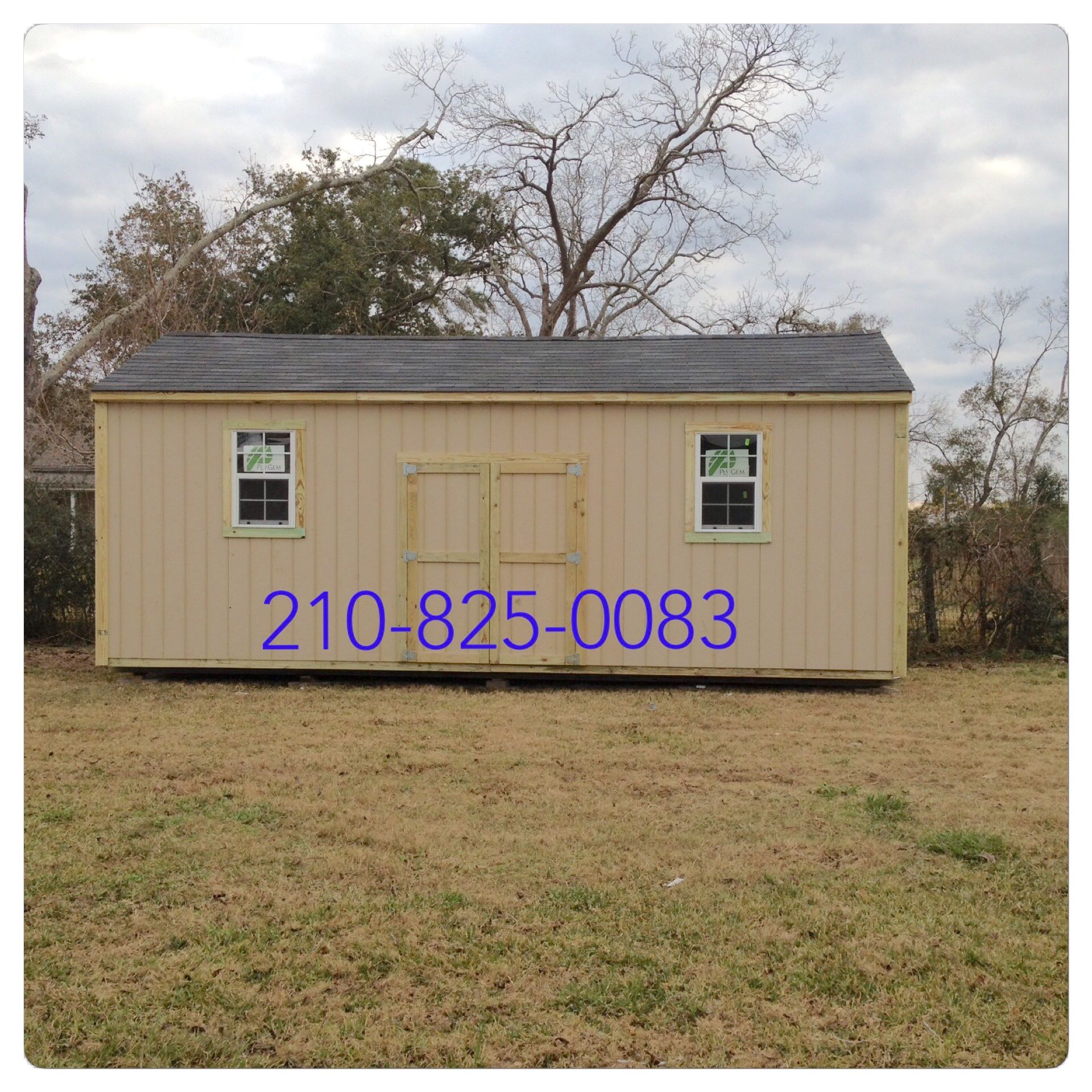 12x24 Storage Shed  - Sheds Built On Site