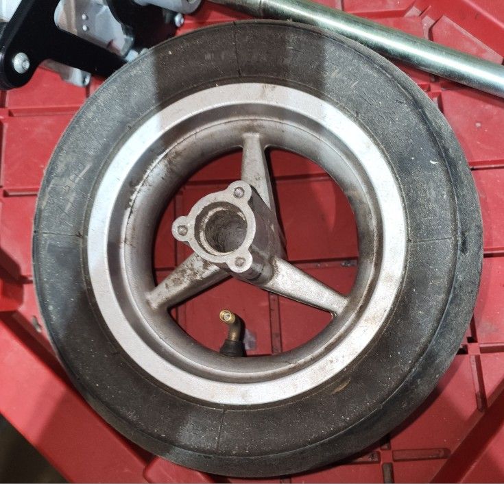 Pocket bike wheel