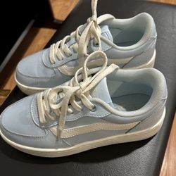 Vans Girls Kulick Plat V2948 PLAT Japan Exclusive Light Blue Size 4H