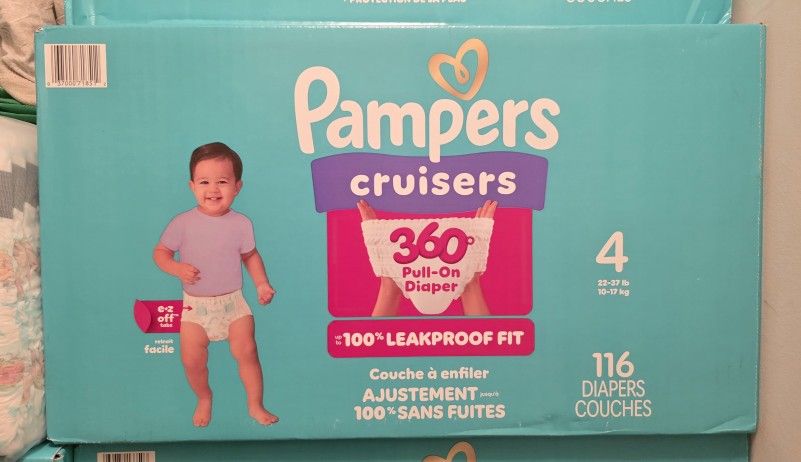 Pampers Cruisers Size 4