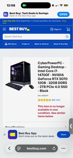 Cyber power PC