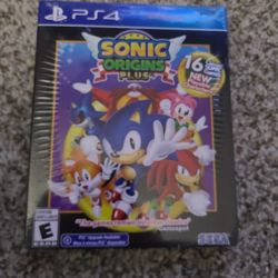 Ps4 Sonic Origins Plus New Sealed 