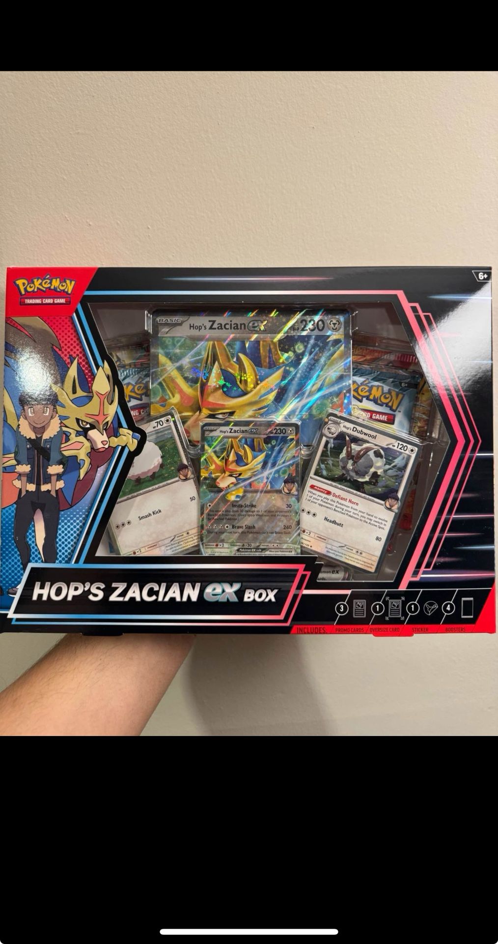 Hops Zacian Ex Box