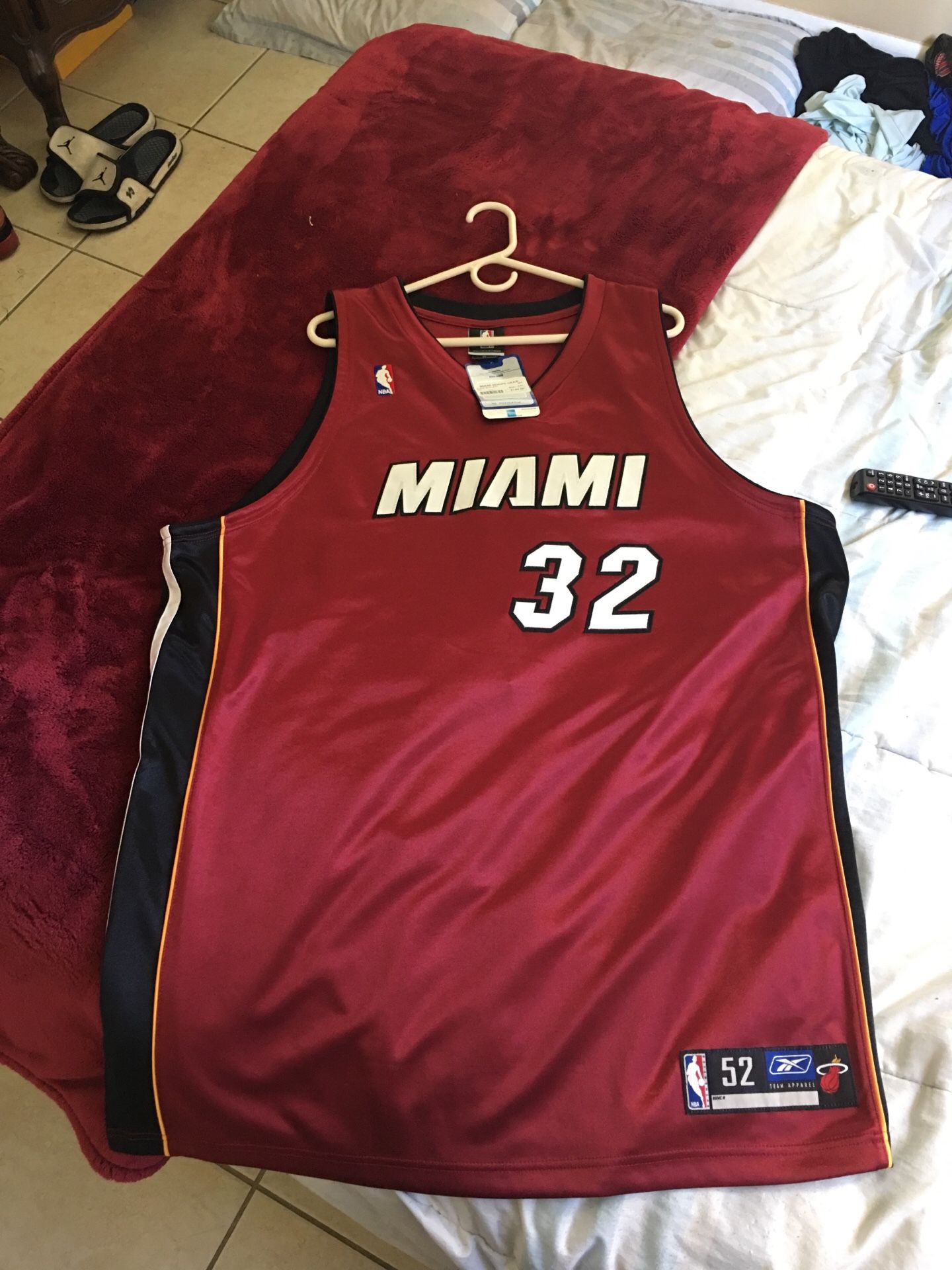 Miami Heat Shaquille O'Neal autograph Jersey