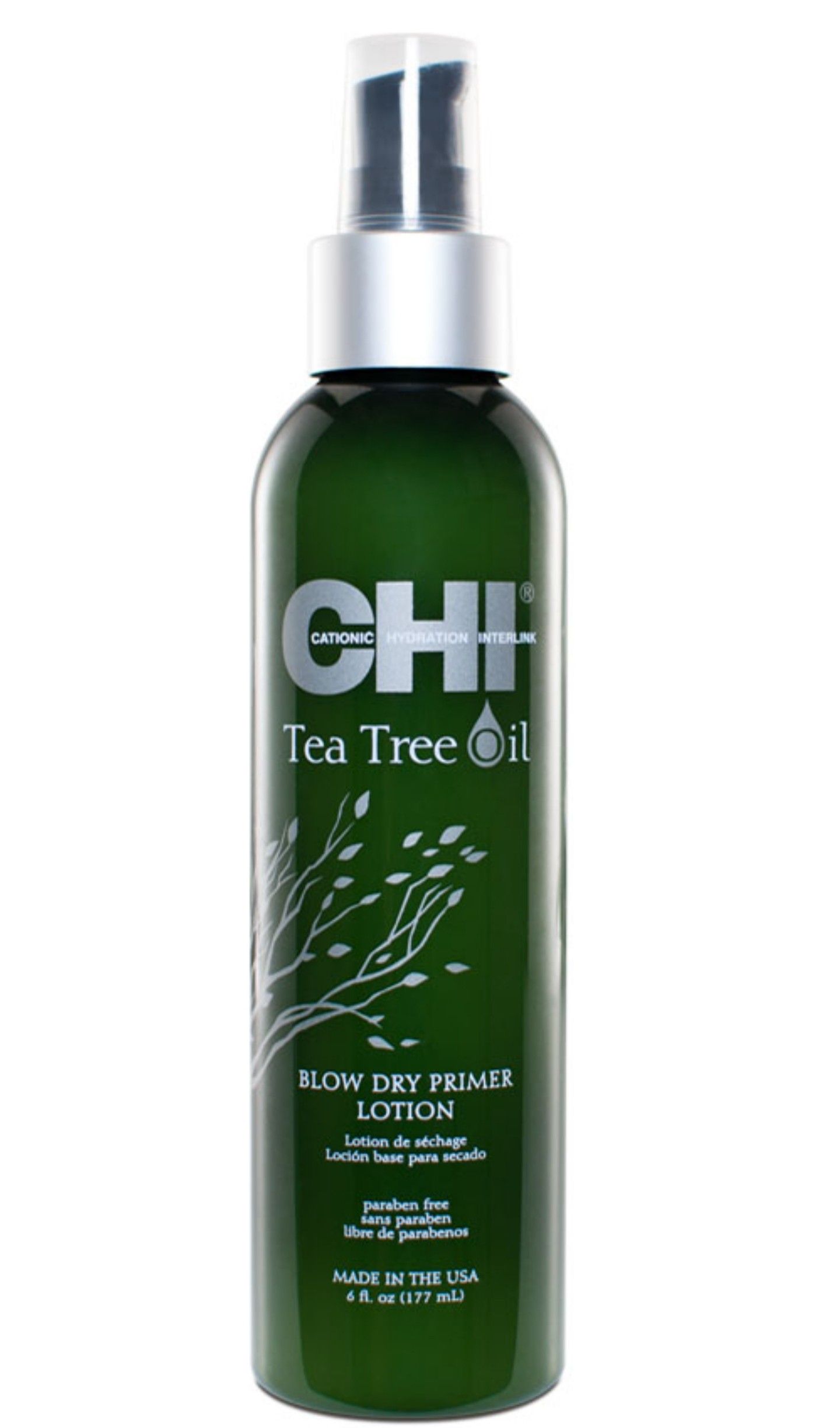 CHI Tea Tree Blow Dryer Lotion light weight primer