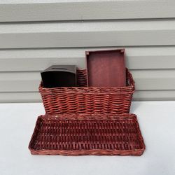 3 Storage Baskets