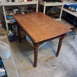 Solid Oak Kitchen Table
