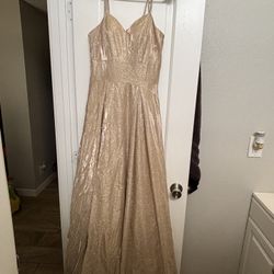 Gold Night Dress