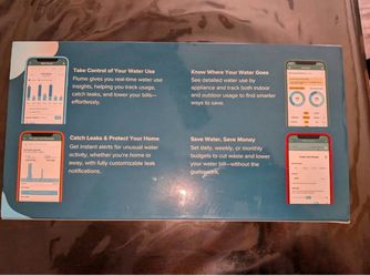 Flume 2 Smart Home Water Monitor & Leak Detector – Brand New, Never Installed