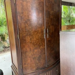 Solid Wood Armoire 