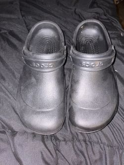Crocs , non slip work shoes size 12