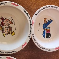 Collector Cereal Bowls 