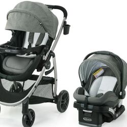 Graco® Modes ™ Pramette DLX Travel System, 3 in 1 Stroller, Huron