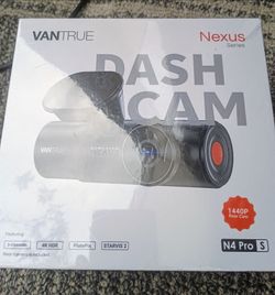 *Dash cam -  Vantrue nexus 4 pro s 4k 3 channel new