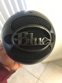 Snowball ice black usb microphone