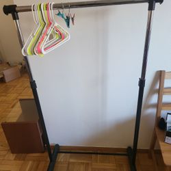 Clothes Rack And Hangers