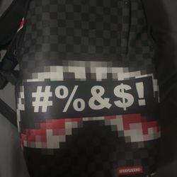 spray ground censored backpack 
