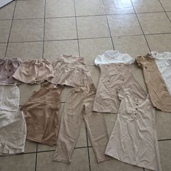 Shein Khaki Girl Uniforms Sizes 8-10