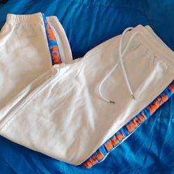 Men's Women's Pony Jogger Pants White XL