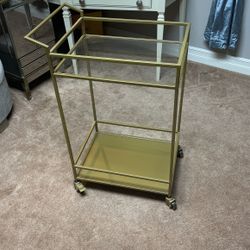 Rolling Bar Cart