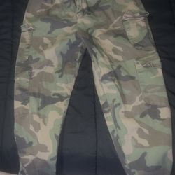 Green Camo Pants