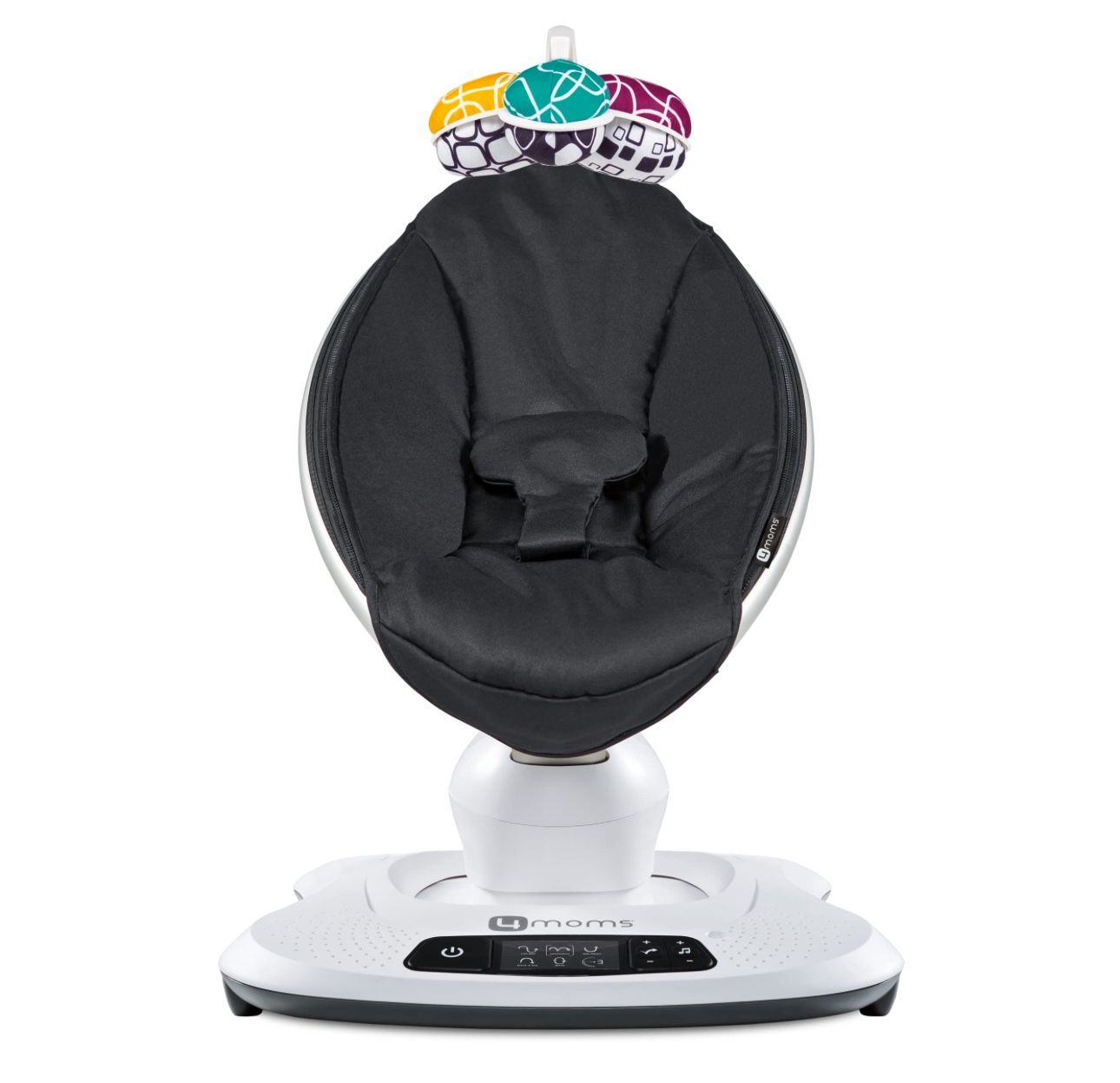 4Moms mamaRoo Multi-Motion Baby Swing Smart Connectivity / 4moms MamaRoo - Columpio para bebé multimovimiento, Bluetooth habilitado con 5 movimientos