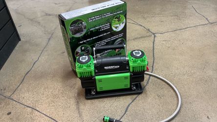 Morrflate TenSix Portable 12V Offroad Air Compressor - Gen 2 + Quad+ 155 Hose Kit **COMBO SET**