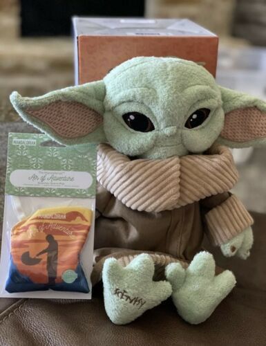 Rare Scentsy baby Yoda mint w box