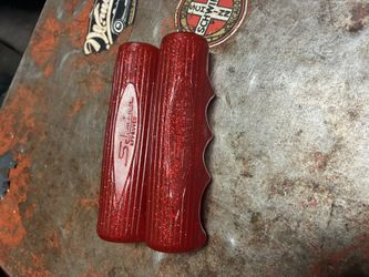 Nos Schwinn Red Sparkle Grips